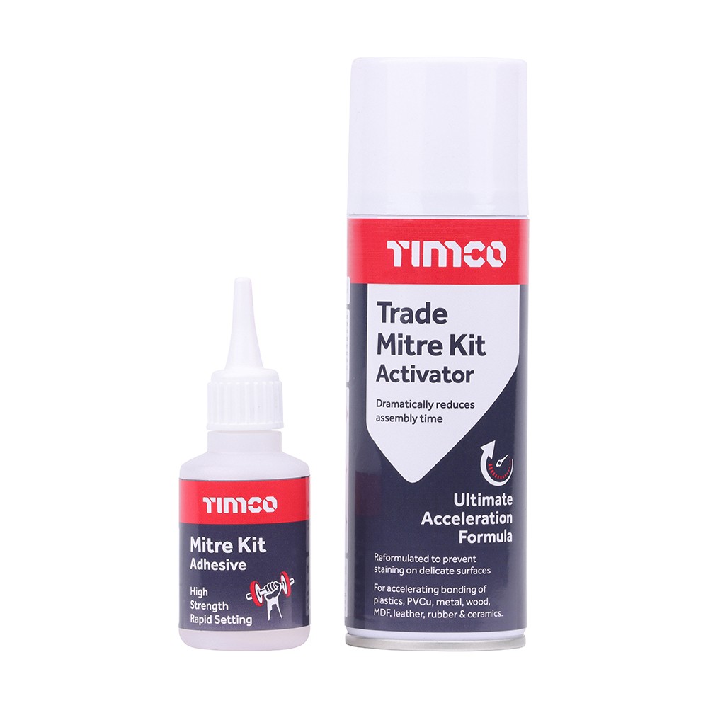Timco Trade Instant Bond Mitre Kit 250ml