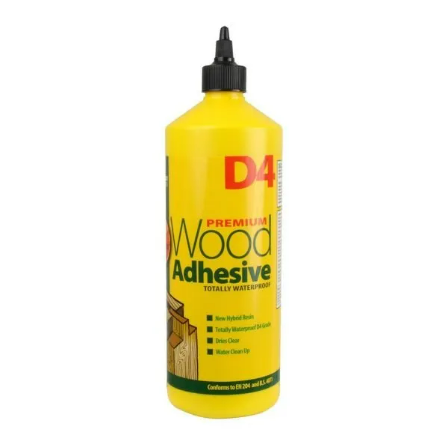Everbuild D4 Wood Glue Adhesives 1ltr