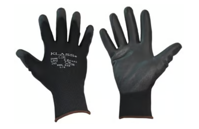 PPE KLASS DEL 219 Polyester Knitted Gloves - Matrix (4131A)