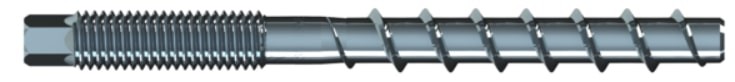 Toge TSM B Concrete External Threaded Screwbolt BZP 14 x 165 M16 x 35 (ETA) - 202-141-650