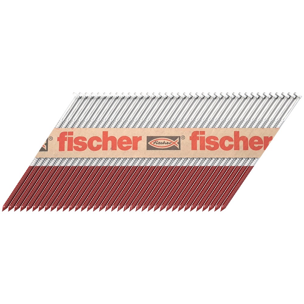 Fischer FF NP 90 x 3.1mm Smooth Galv Nails (2200) (558080)