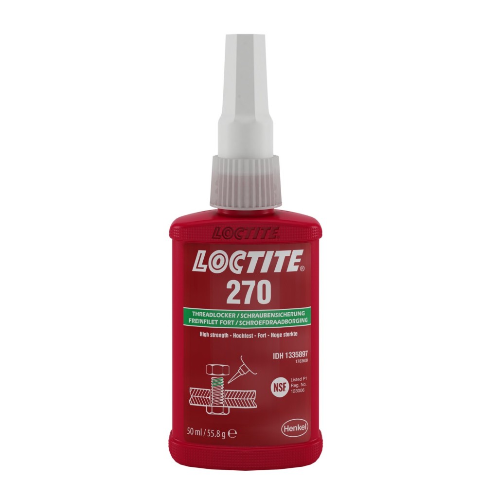 Loctite 270 Threadlock High Strength Studlock 50ml