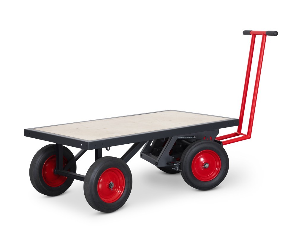 Armorgard Turntable Truck, robust large trolley for moving materials TT1000