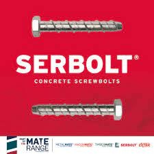 MasonMate Serbolt Hex Head Concrete Screwbolt