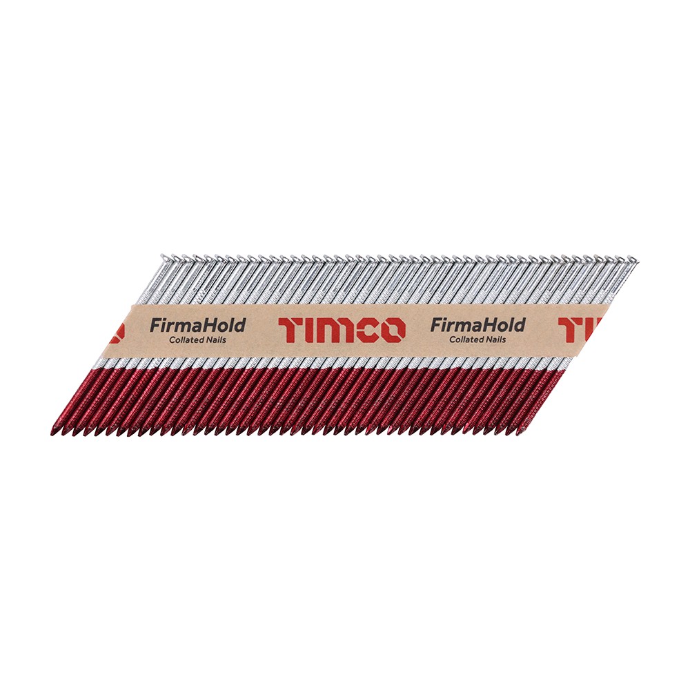 Timco CPLT75 Firmahold Collated Clipped Head Nails - Ring Shank - FirmaGalv+ (2200 Pack)