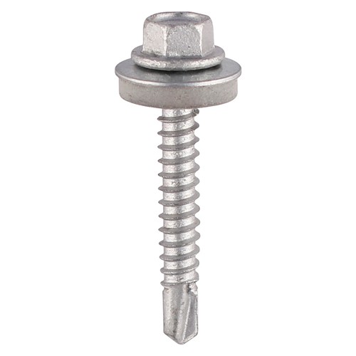 Evolution Hex Head Self Drilling Screws for Heavy Steel Washered - Stainless Bi-Metal