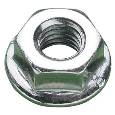 Harclo Hex Flange Nut Serrated Bulk Class 8 DIN 6923 Zinc Plated