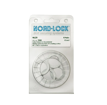 Nord-Lock Steel Wedge Locking Washers