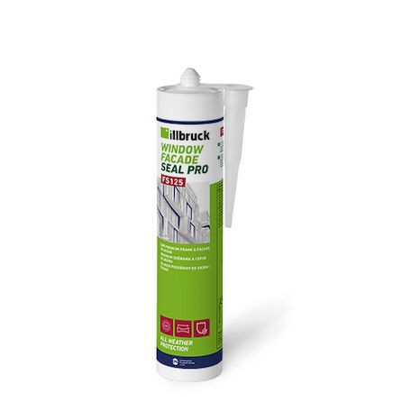 Illbruck FS125 Premium Frame & Facade Silicone Sealant Low Mod 380ml