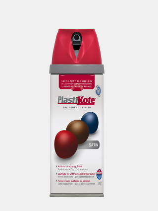 Plastikote PKT23101 Twist & Spray Paint Matt 400ml