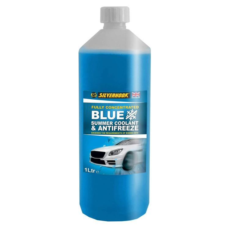 Silverhook D/ISHA1 Concentrated Antifreeze Coolant 1L Blue