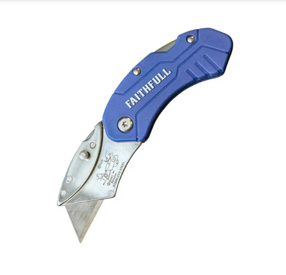 Faithfull XMS23UKNIFE Nylon Utility Folding Knife