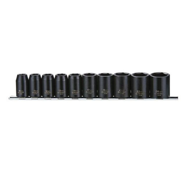 Teng TEN9126 Deep Impact Socket Set 10 Piece 1/2 SD