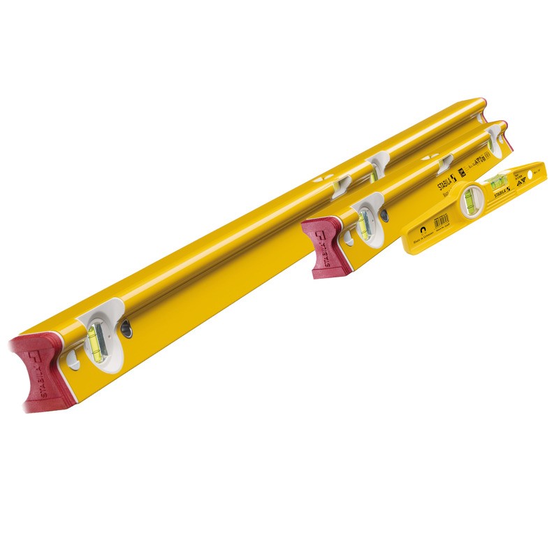 Stabila STBRTYPESET2 R-Type 300 Spirit Level - 3 Pc Set (61, 122 & Torpedo 25cm)
