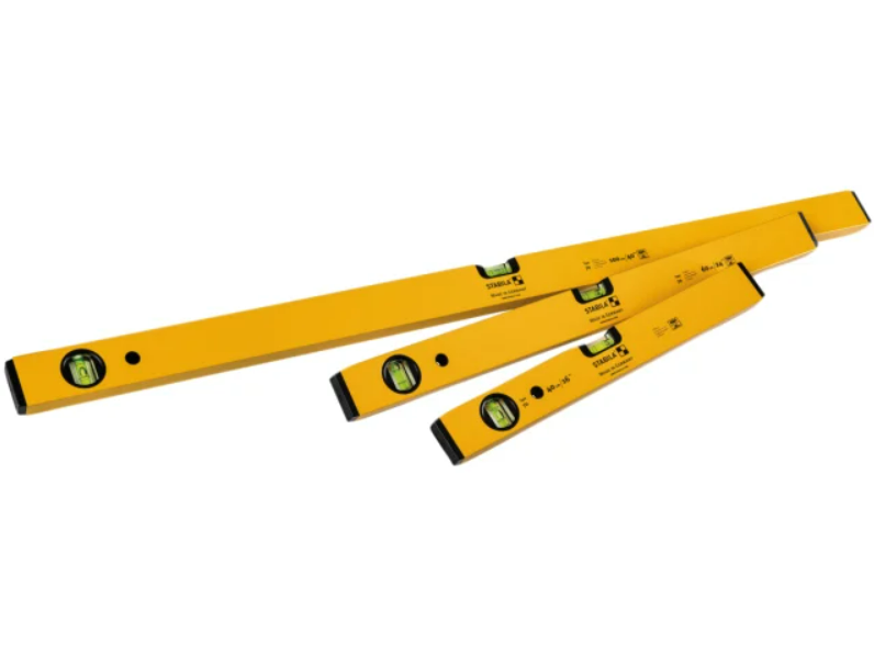 Stabila STB70SET3 70 Single Plumb Box Section Spirit Level Set - 3 Piece