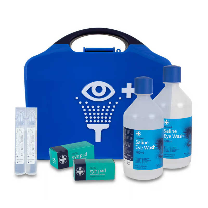 Eye Wash Station Double Deluxe - SCAFAKEYE