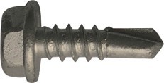 Evolution Hex Head Self Drilling Tek Screws for Light Steel Carbon Steel TSHW 4.8