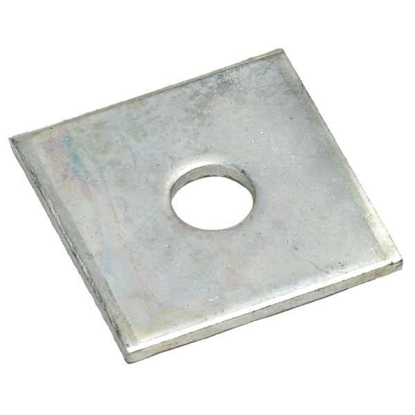 Square Washer Plates BZP 75 x 6