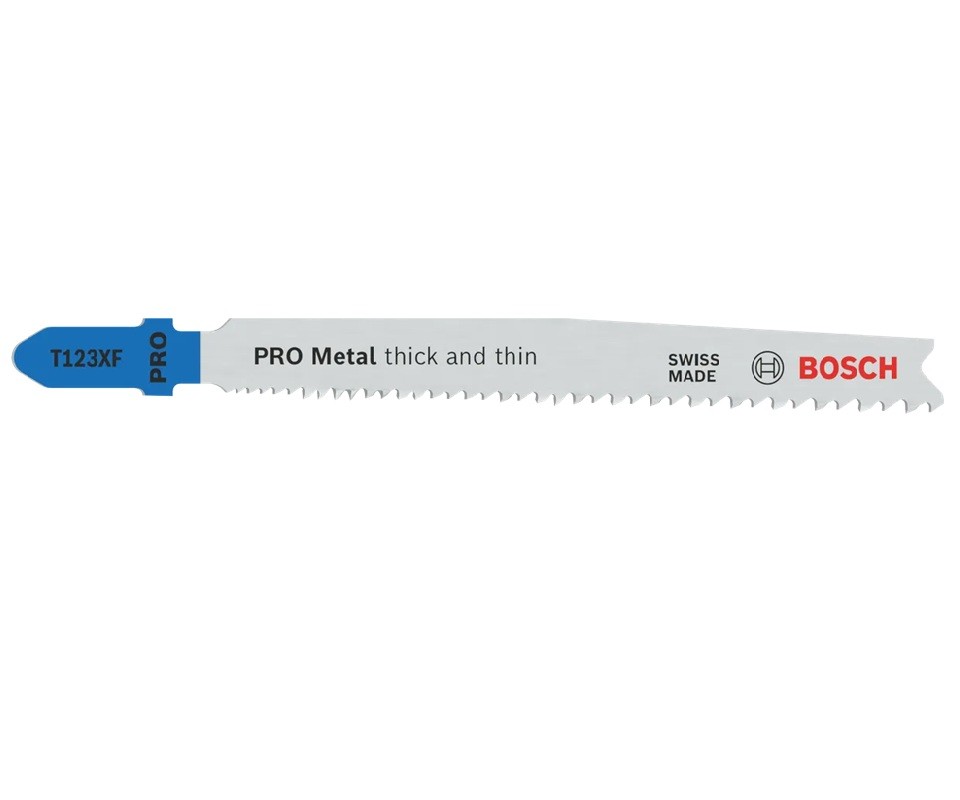 Bosch PRO Metal thick and thin T123XF Jigsaw Blade