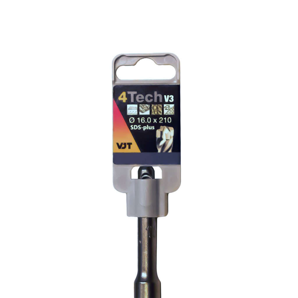 VJT 4Tech v3 SDS Plus 4-Cutter Drill Bit