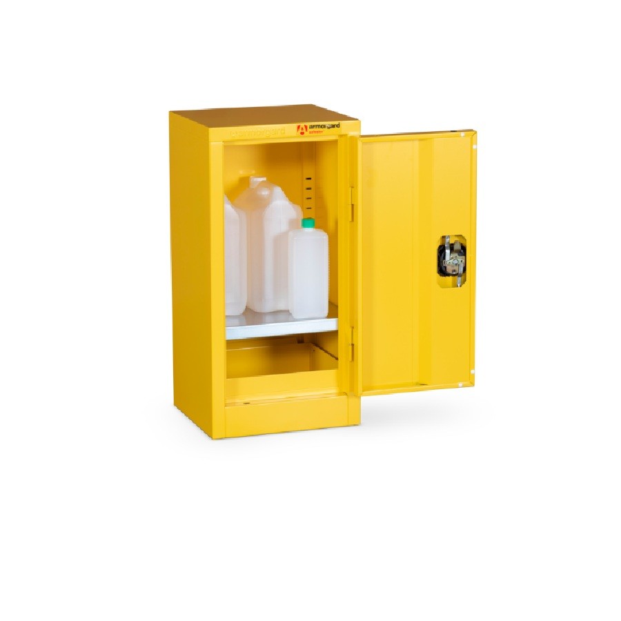 Armorgard Hazardous Floor Cupboard SafeStor 350x315x700 c/w 1 Shelf HFC2