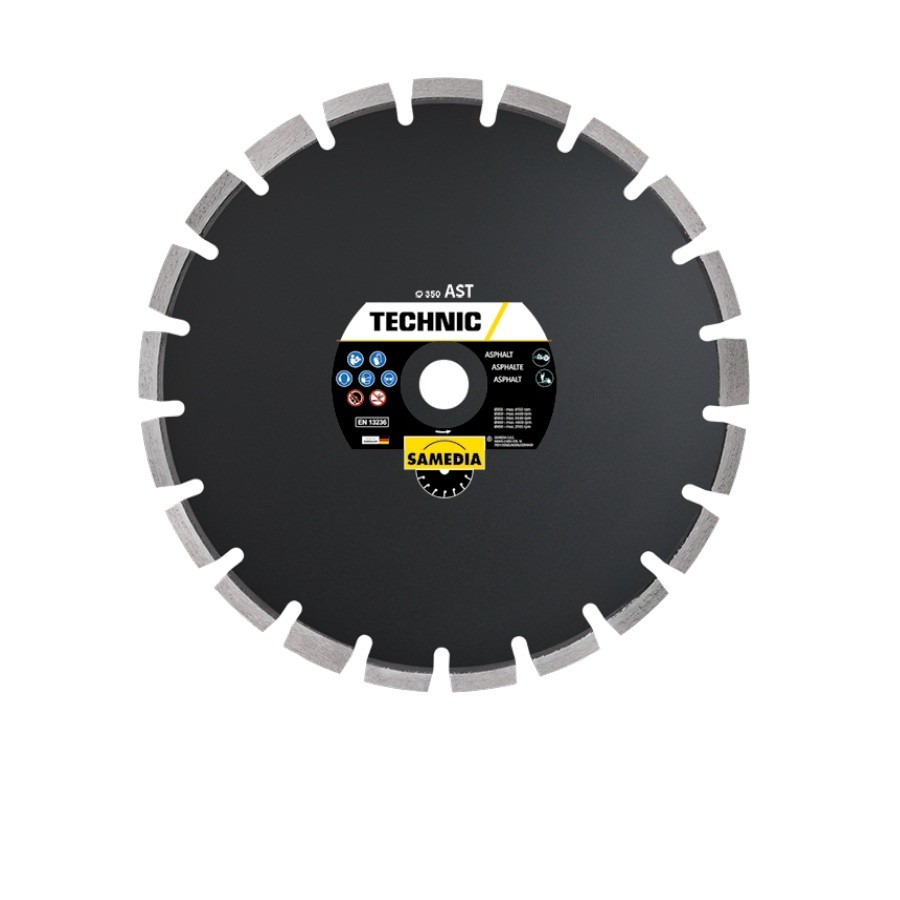 Samedia Technic AST Asphalt/Concrete/Screed Diamond Blade