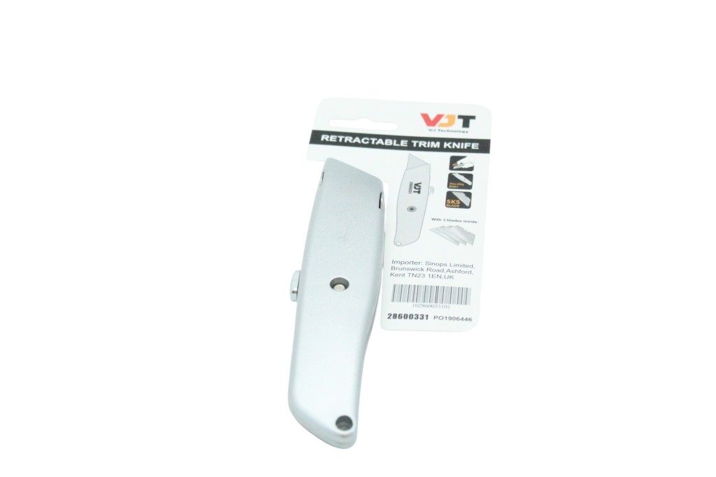 VJT Retractable Trim Knife (c/w 3 x blades)