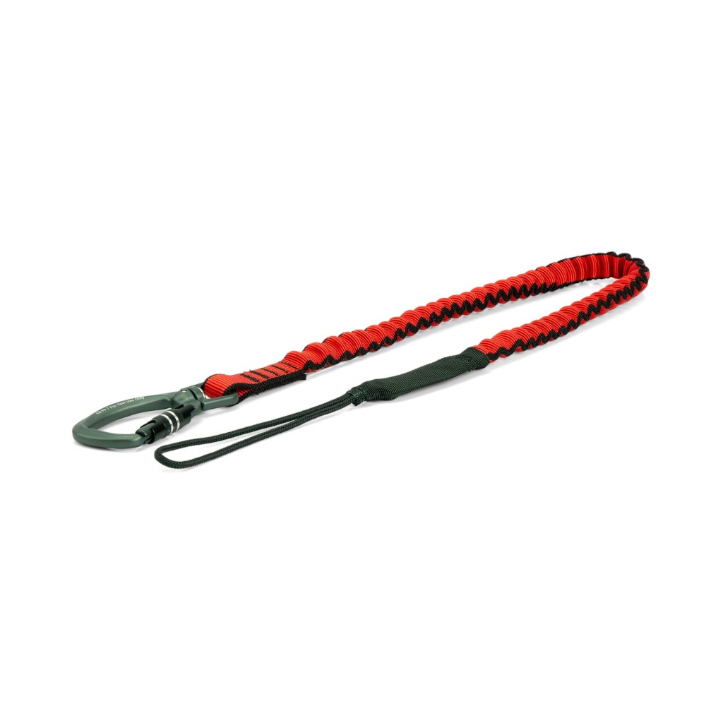 GRIPPS Bungee Tether Dual-Action Swivel Carabiner - 7kg / 15lb (H01073)