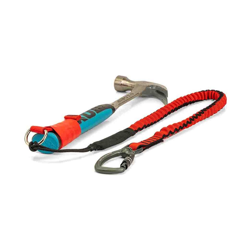 GRIPPS Bungee Tether Dual-Action Swivel Carabiner - 7kg / 15lb (H01073)