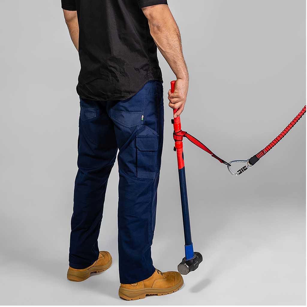 GRIPPS Bungee Tether Dual-Action Carabiner - 18kg / 40lb (H01071)