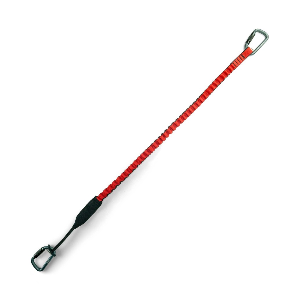 GRIPPS Bungee Tether Dual-Action Carabiner - 7kg / 15lb (H10022)