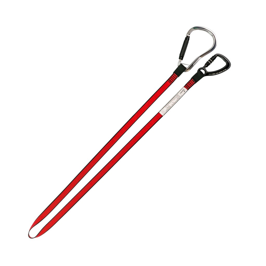 GRIPPS Webbing Tether Heavy-Duty Dual-Action Carabiner - 36.3kg / 80lb (H01079)