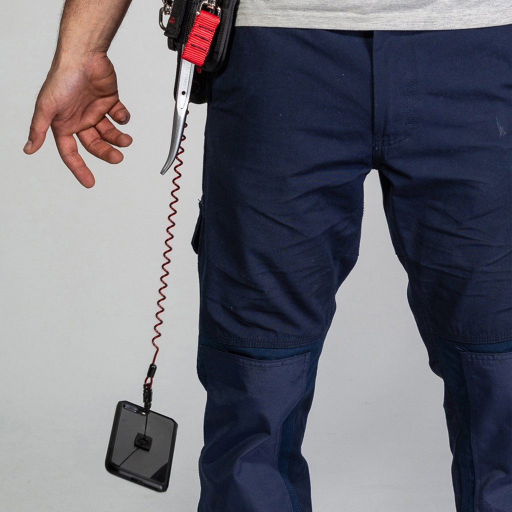 GRIPPS Coil E-Tether With Poly Clamp & E-Catch (Non-Conductive) -0.5kg/1.1lb (H01059)