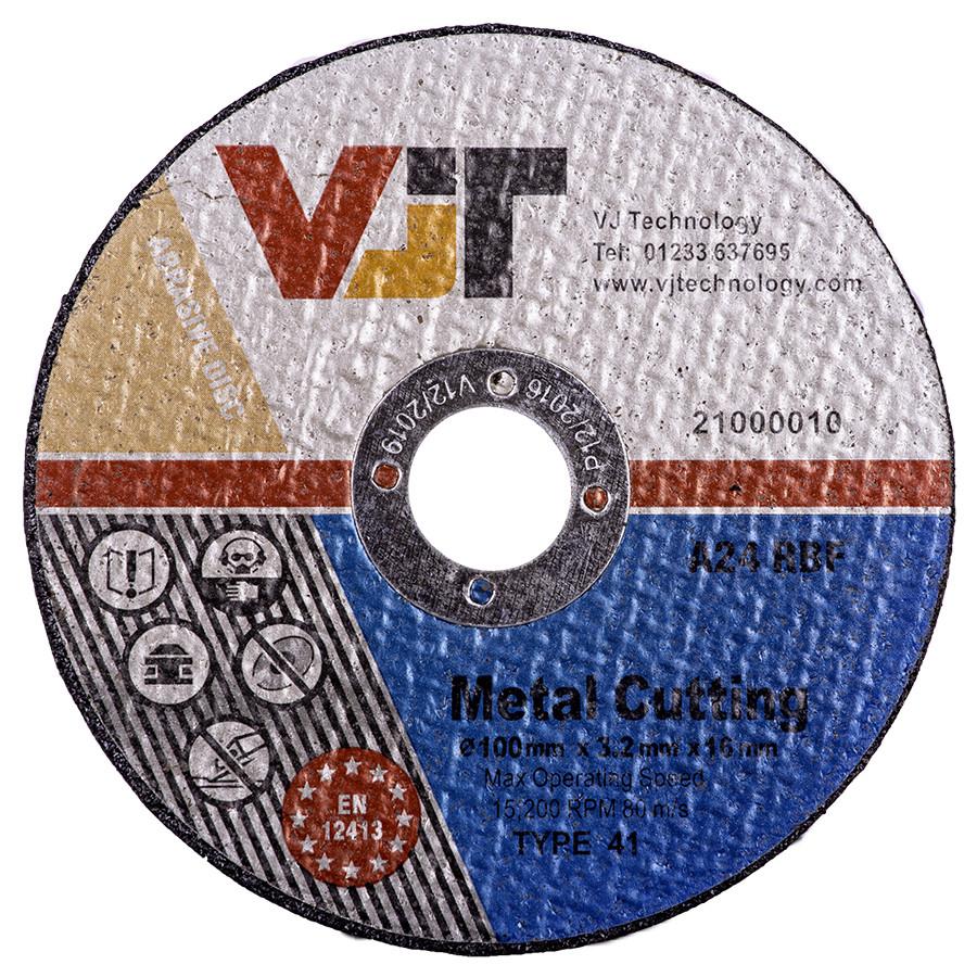 VJT Abrasive Discs Metal Cutting