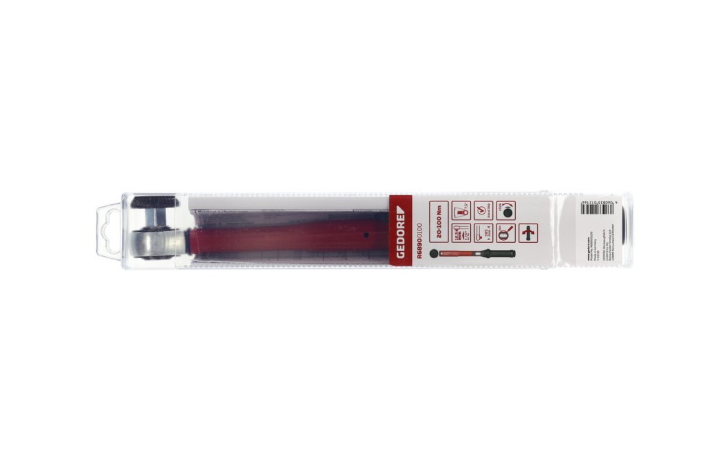 packaged red gedore wrench