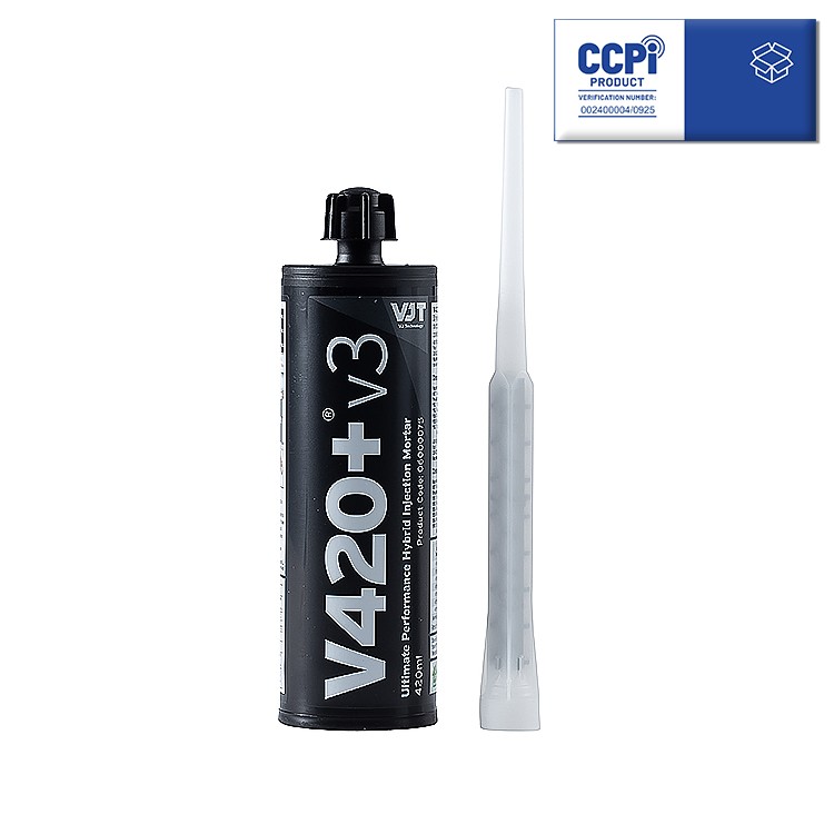 VJT V420+®  v3 High Performance Hybrid Injection Mortar 420ml