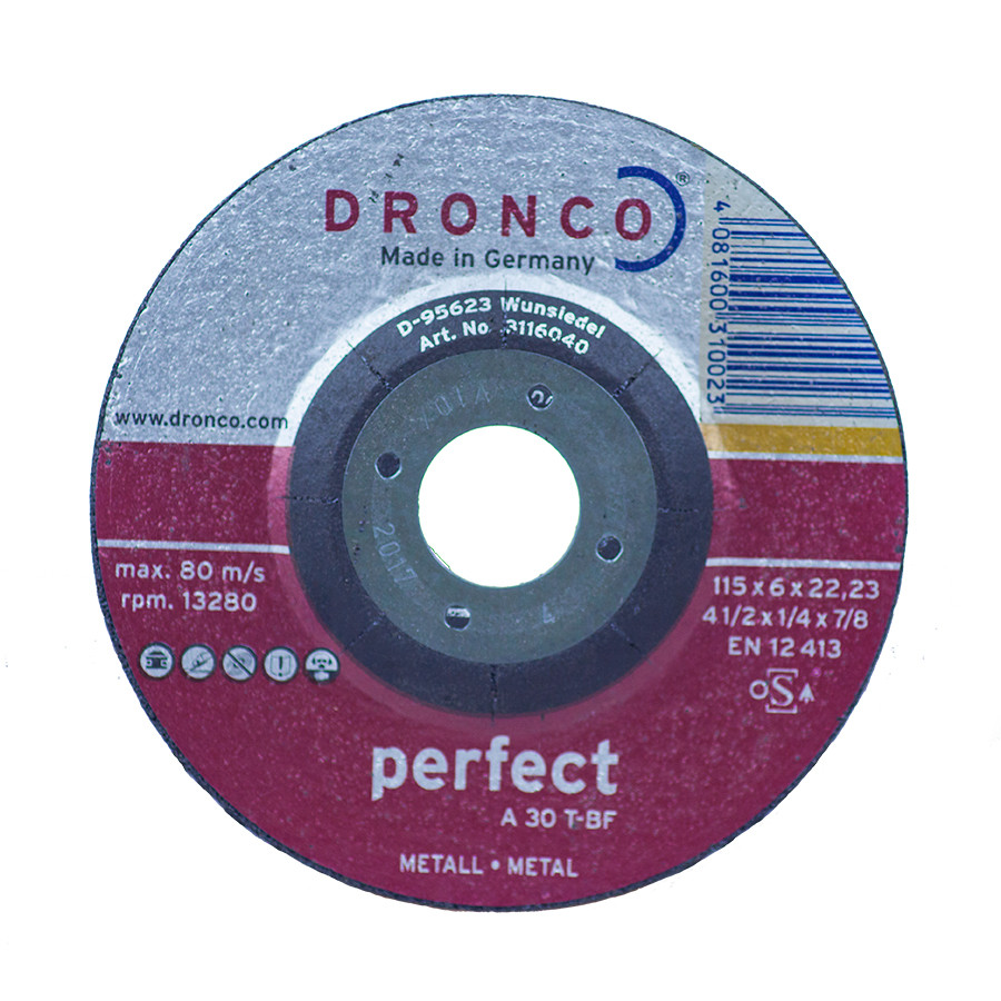 Dronco Abrasive Stone Grind Discs