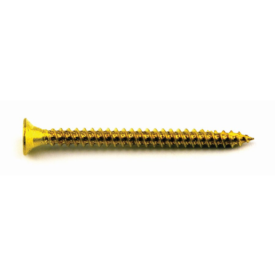 Woodscrew Csk Pozi BRASS