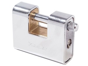 Master Lock (MLK680) Armoured 80mm Shutter Padlock Zinc