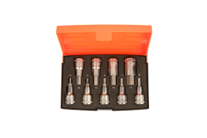 Bahco S9HEX 9 Piece Hex Bit Socket Set