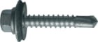 Evolution Hex Head Self-Drilling Tek Screw with Bonded Washer for TSBW5.5