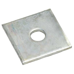 Square Washer Plates BZP 75 x 6