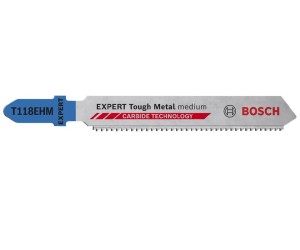 Bosch EXPERT Tough Metal medium T118EHM Jigsaw Blade