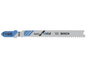Bosch T118 B Basic for Metal Jigsaw Blade