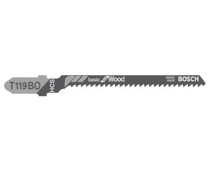 Bosch T119 BO Basic for Wood Jigsaw Blade