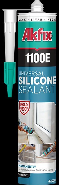 19200295 - General Purpose Silicone Clear Akkim (Akfix 1100E)