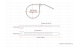 data sheet for cable tie