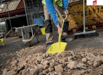 Gorilla GORSHOVELYEL One Piece Pastic Shovel - Yellow