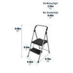 Werner Black Sure Grip Comfort Stepstool - 2 step