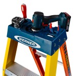 Werner Adjustastep 8 Tread Stepladder